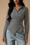 Striped Shirt Autumn Long Sleeve