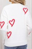 Valentine's Day Heart-shaped Loose Sweater