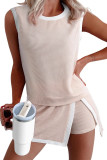 Sleeveless Vest Shorts Tennis Two-piece Set