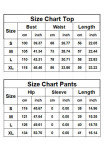Striped Printed Sleeveless Vest Shorts Two-piece Set