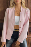 Jacquard Long Sleeved Cardigan Small Suit