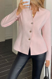 Jacquard Long Sleeved Cardigan Small Suit