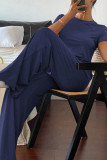 Sports Short Sleeved Shirt Long Pants Two-piece Set