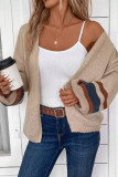 Long Sleeved Knitted Cardigan Jacket