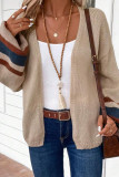 Long Sleeved Knitted Cardigan Jacket