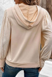 Bubble Long Sleeve Hooded Sweatshirt