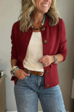 Lapel Single Breasted Versatile Cardigan Jacket