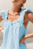 Short Sleeved Shorts Pajamas Two-piece Set