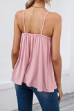 V-neck Sleeveless Backless Camisole Vest