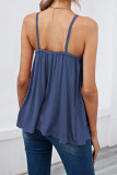 V-neck Sleeveless Backless Camisole Vest