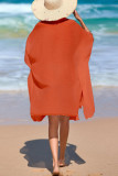 POLO Collar Shirt Beach Short Sleeved Bikini Dress