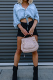 Pocket Loose Long Sleeved Versatile Shirt