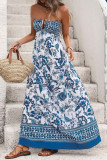 Summer Sleeveless Ethnic Style Printed Dress