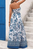 Summer Sleeveless Ethnic Style Printed Dress