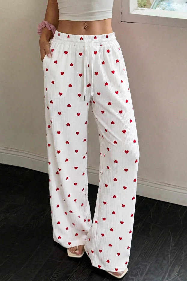Love Sweet Casual Straight Pants