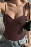 Solid Color Sleeveless Tank Top