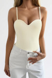 Solid Color Sleeveless Tank Top