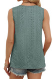 Solid Color V-neck Sleeveless Vest