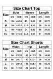Short Sleeved Shirt Shorts Loose Two-piece Set