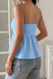 Backless Slim Fit Sleeveless Vest