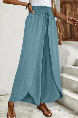 High Elastic Waist Split Breathable Pants