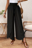 High Elastic Waist Split Breathable Pants