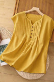 Large Size Sleeveless T-shirt Shirt