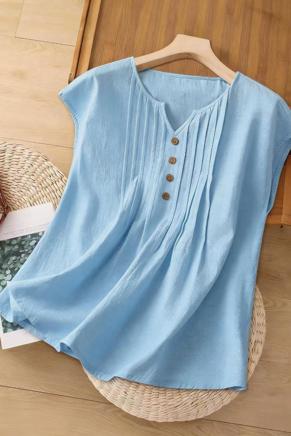 Large Size Sleeveless T-shirt Shirt