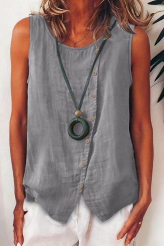 Bohemian Sleeveless Loose Vest