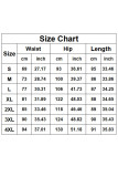 Solid Color Elastic Waist Pocket Cropped Pants