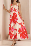 French Polka Dot Printed Sleeveless Vest Dress