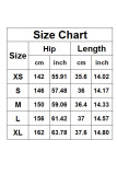 High Elastic Waist Printed Casual Shorts