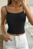 Solid Color Camisole Strapless Sleeveless Vest