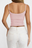 Solid Color Camisole Strapless Sleeveless Vest
