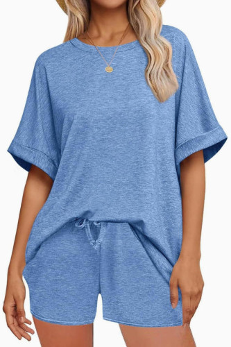 Bat Short Sleeved T-shirt Shorts 2-piece Set