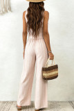 Solid Color Vest Wide Leg Pants 2-piece Set