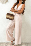 Solid Color Vest Wide Leg Pants 2-piece Set