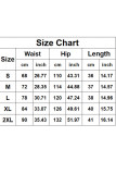 Solid Color High Elastic Waist Ruffle Edge Shorts