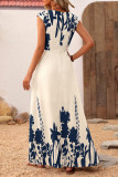 Retro Sleeveless Square Neck Waist Cinched Dress