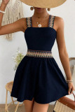 Vacation Style Camisole Waist Cinching Jumpsuit