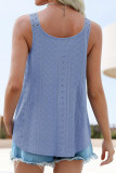 Sleeveless Loose Round Neck Tank Top