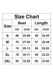 Solid Color Chest Cushion U-neck Sleeveless Vest