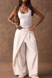 Hot Stamping Slim Fit Sleeveless Vest