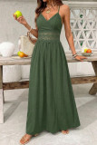 Bohemian Lace Sleeve Backless Dress