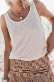 Linen Loose Sleeveless Breathable Vest