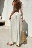 Bohemian Shell Bead Tassel Sleeveless Dress