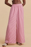 Ethnic Style High Waisted Printed Wide Leg Pants