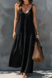 Vintage Bohemian Backless Sleeveless Dress