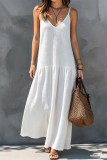 Vintage Bohemian Backless Sleeveless Dress