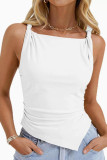 Strapped Slim Fit Sleeveless Vest